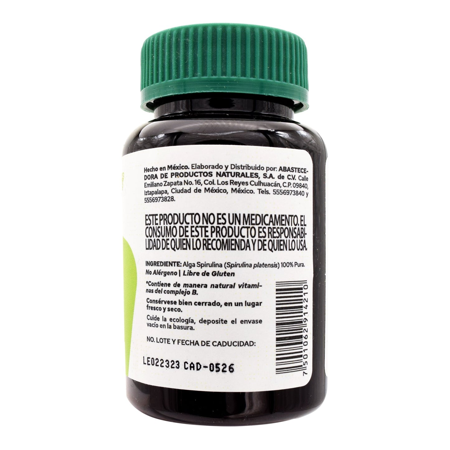 Alga Spirulina 90 Cápsulas (PRONAT)