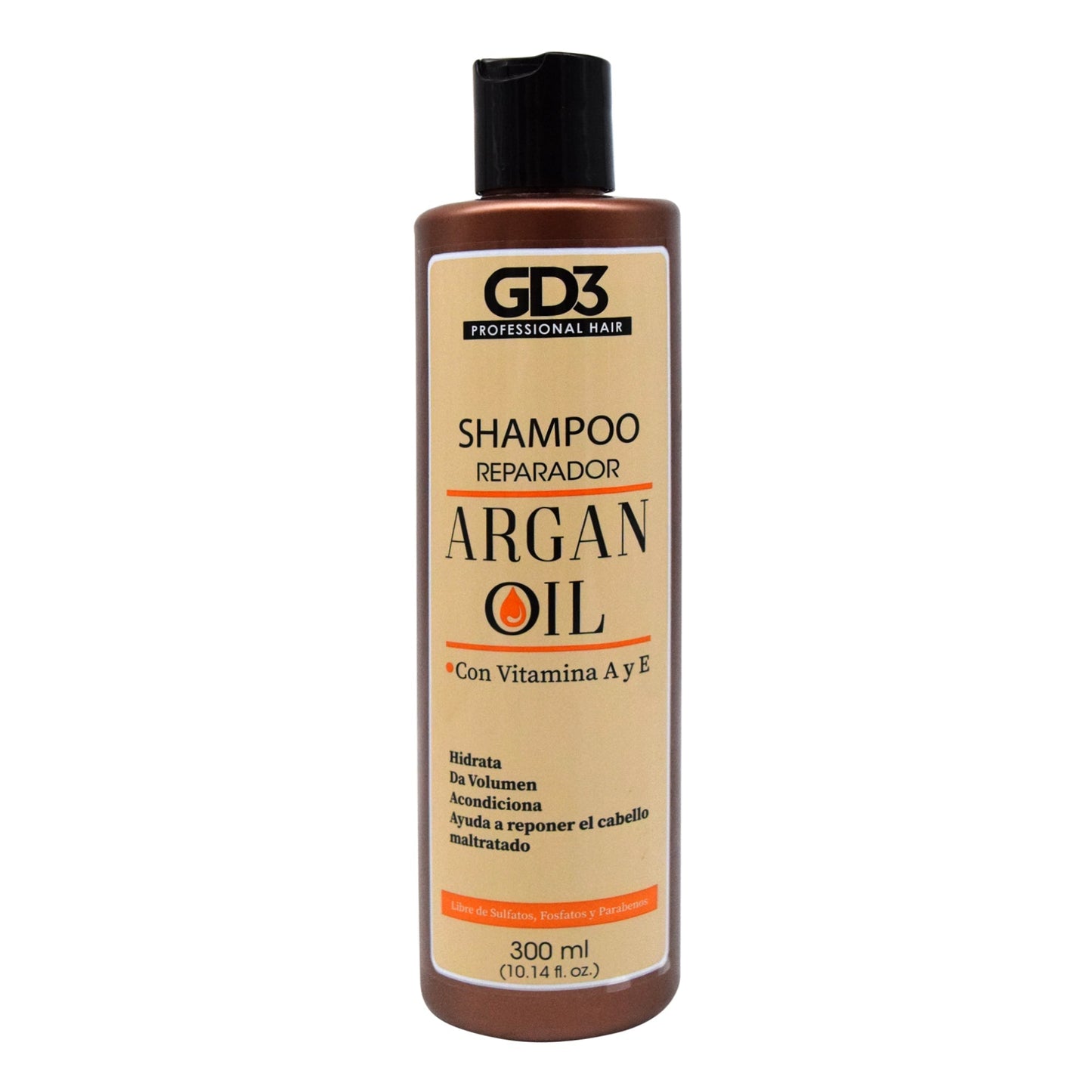 Shampoo Aceite De Argan Oil 300 Mililitros (GD3)