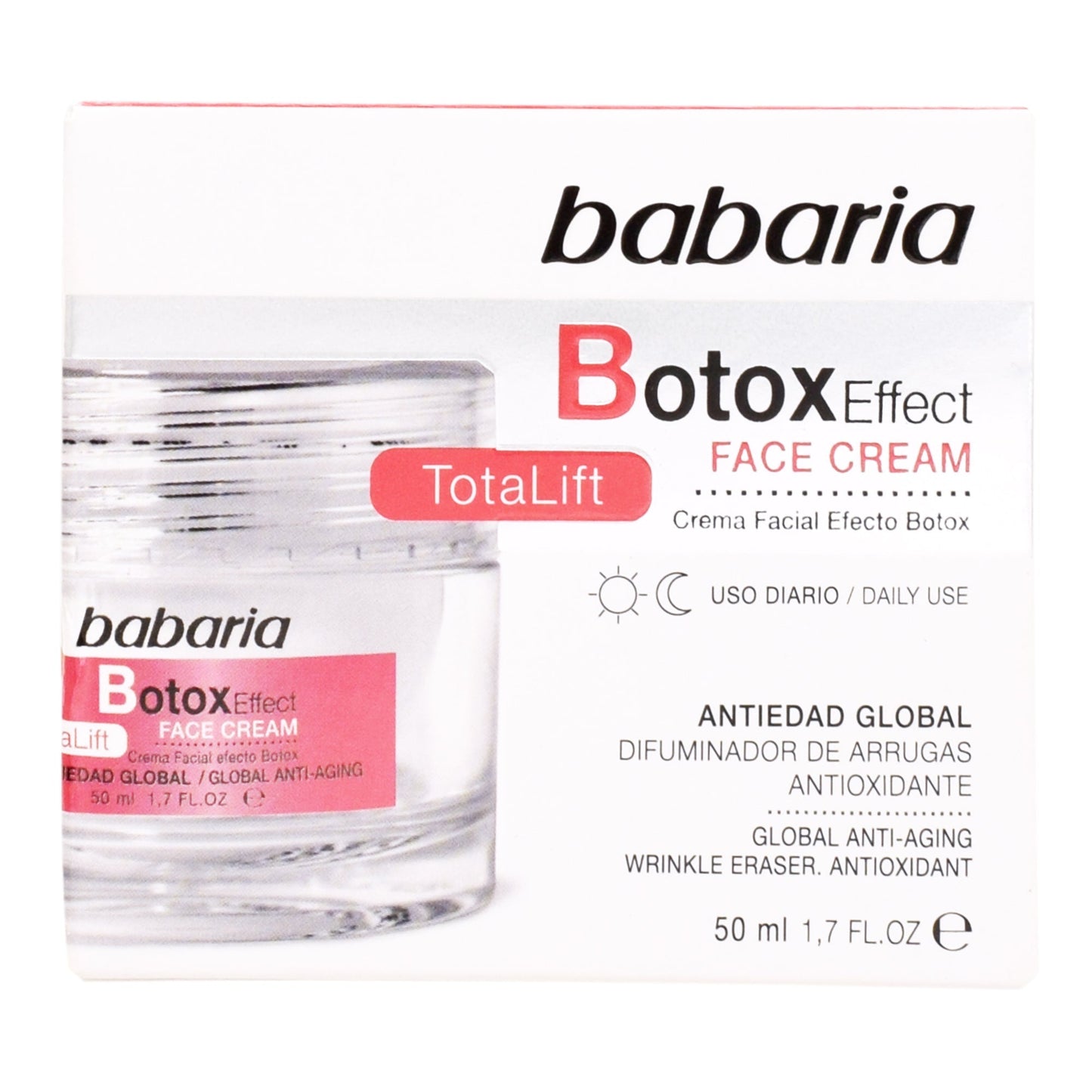 Crema Facial Botox 50 Mililitros (BABARIA)