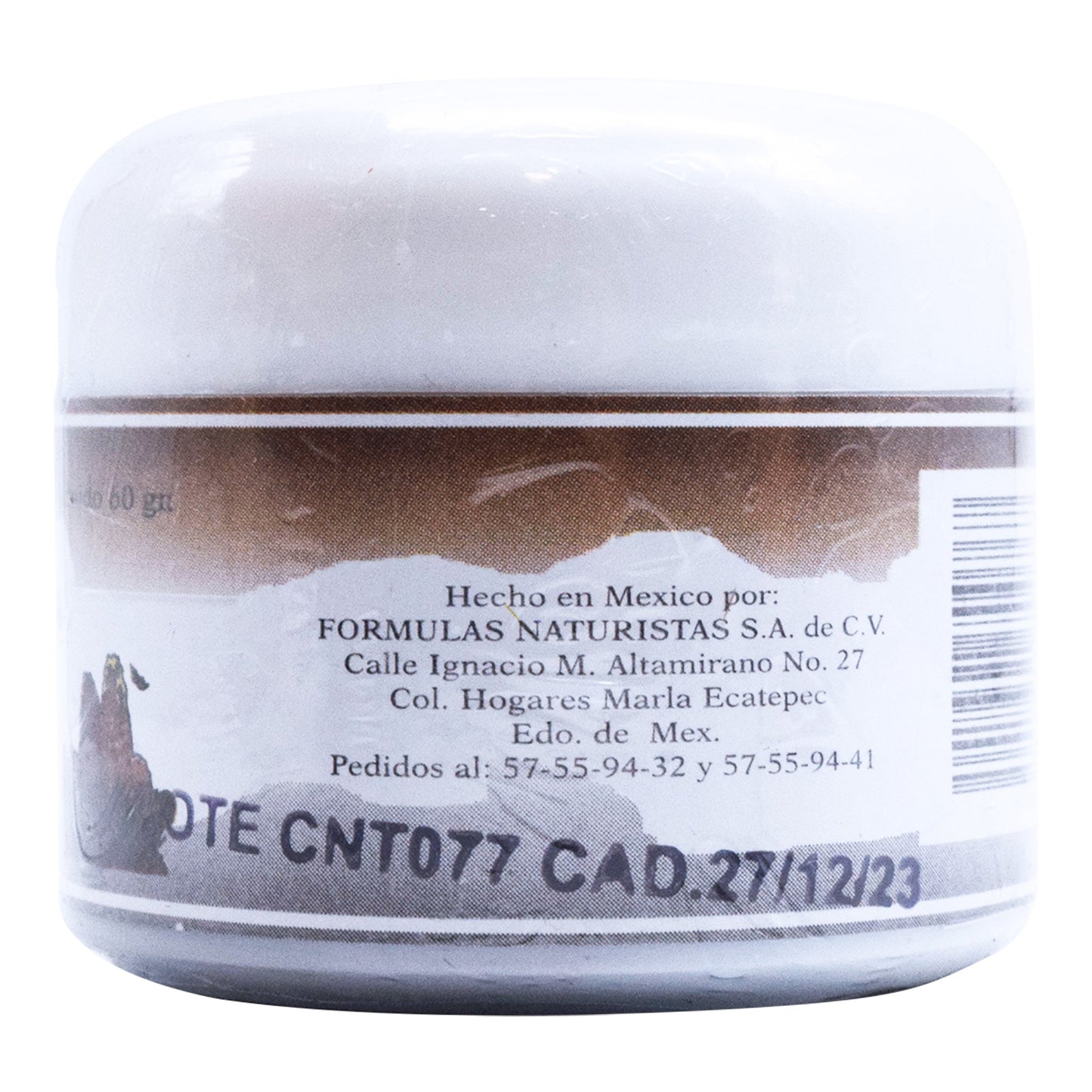 Crema De Concha Nacar Tepezcohuite 60 G (LINAT)