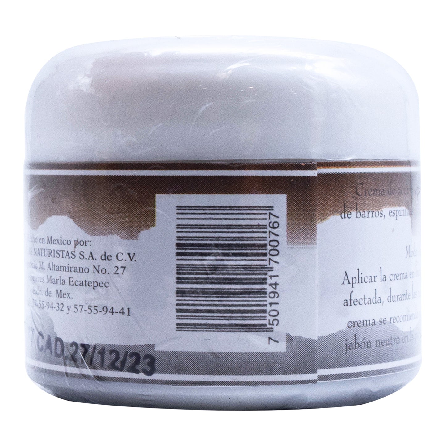 Crema De Concha Nacar Tepezcohuite 60 G (LINAT)