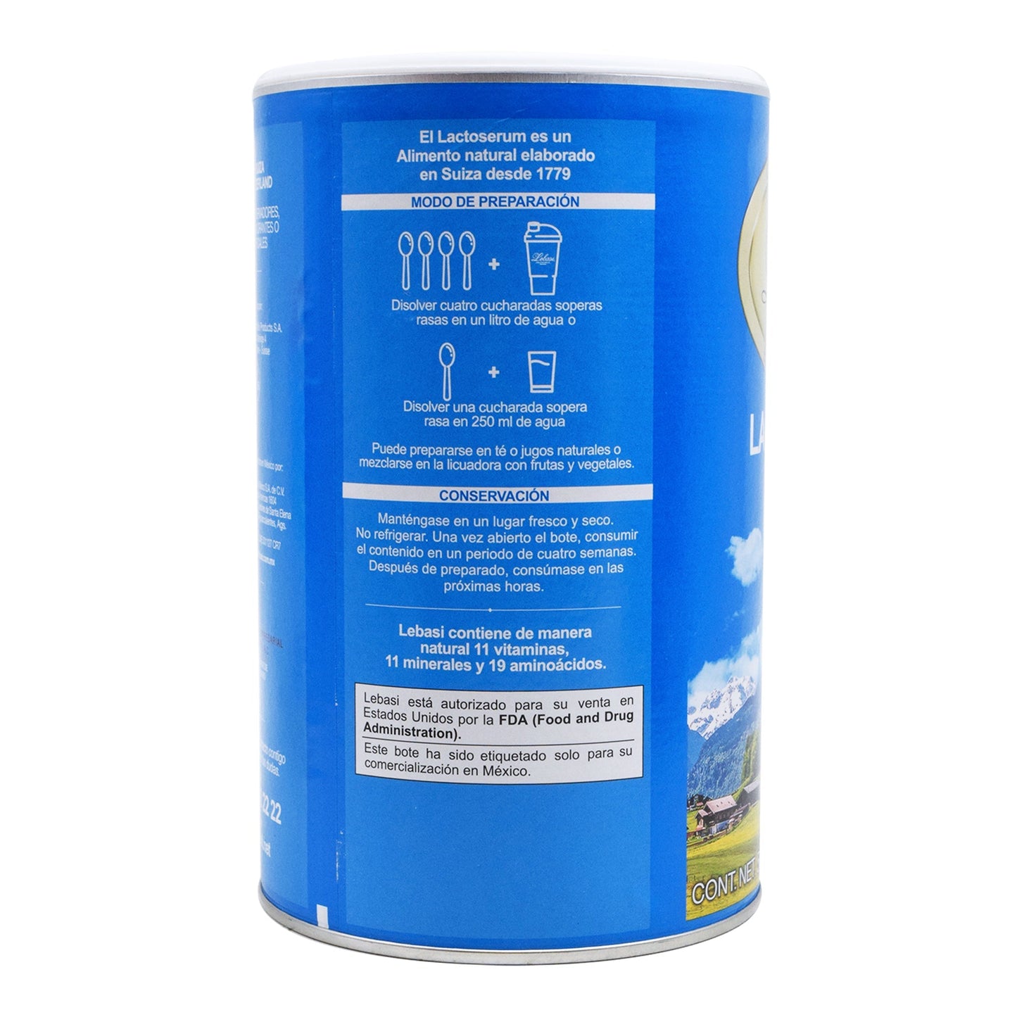 Suero De Leche Lebasi 500 G (LEBASI)