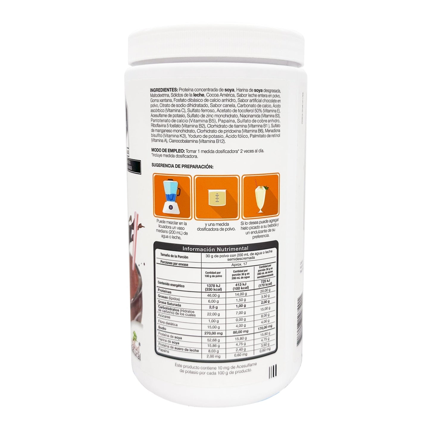Enersoy Polvo Chocolate 500 G (SALUD NATURAL)