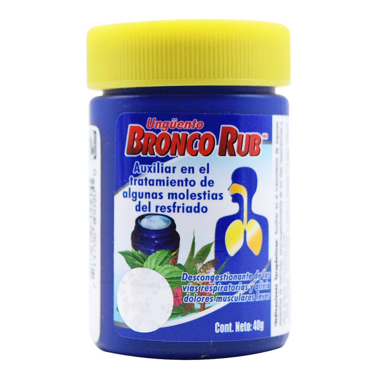 Broncorub Unguento 40 G (BRONCOLIN)