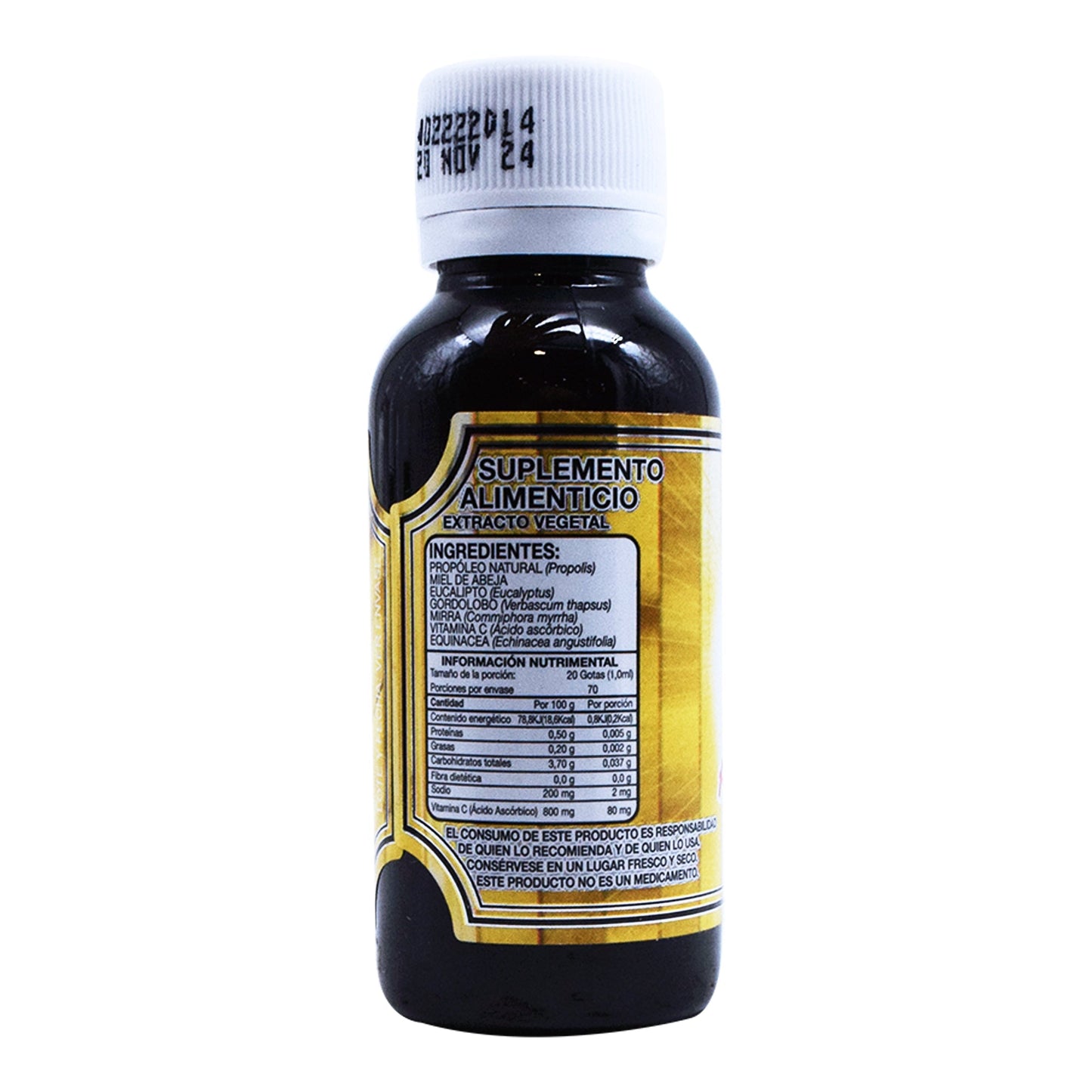 Propoleo Tintura 70 Mililitros (WENDYJAZ ESSENTIAL)