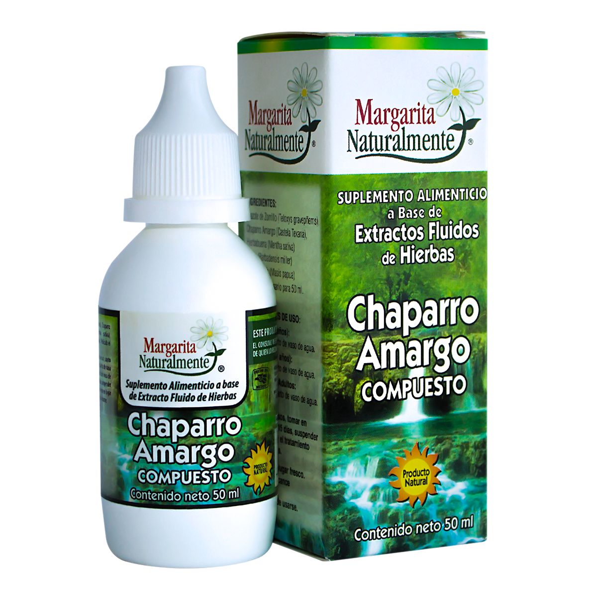 Chaparro Amargo Compuesto Extracto 50 Mililitros (MARGARITA NATURAL)