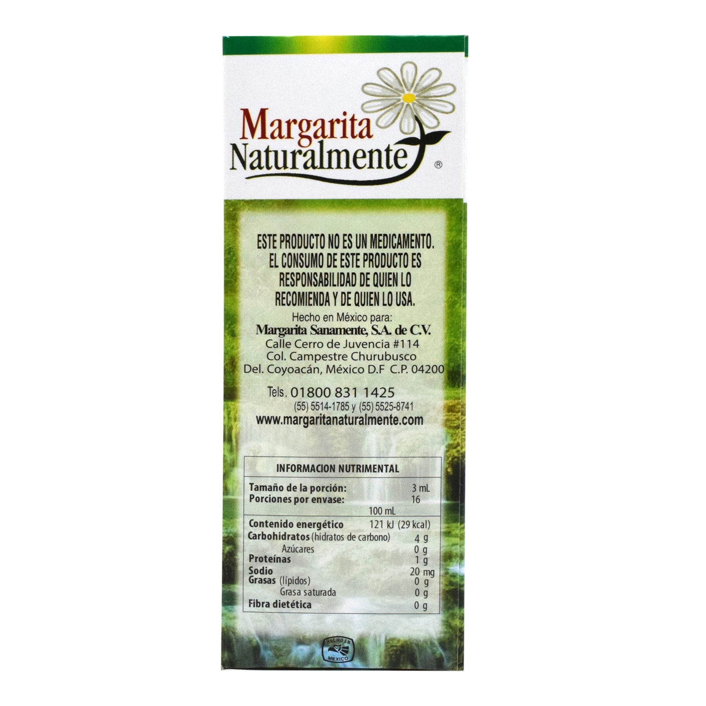 Zapote Blanco Comp Extracto 50 Mililitros (MARGARITA NATURAL)