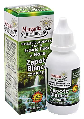 Zapote Blanco Comp Extracto 50 Mililitros (MARGARITA NATURAL)