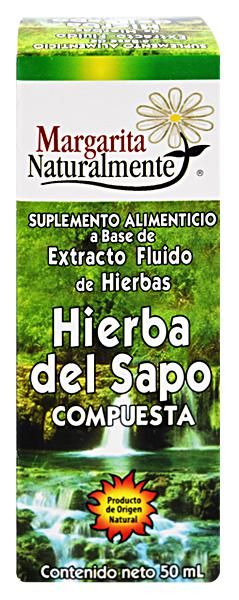 Hierba Del Sapo Extracto 50 Mililitros (MARGARITA NATURAL)