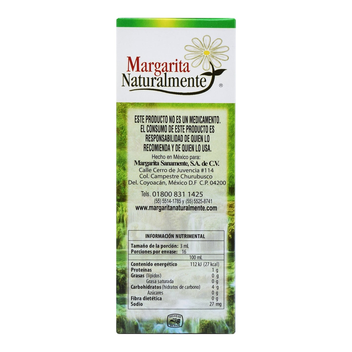 Angelica Compuesta Extracto 50 Mililitros (MARGARITA NATURAL)