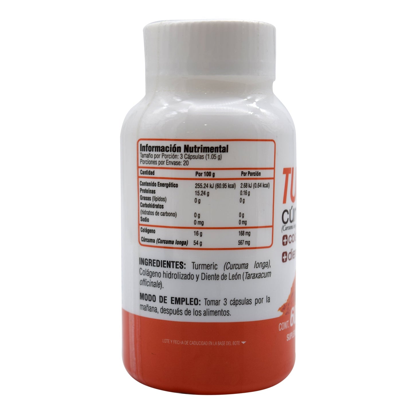Turmeric 60 Cápsulas (GREENSIDE)