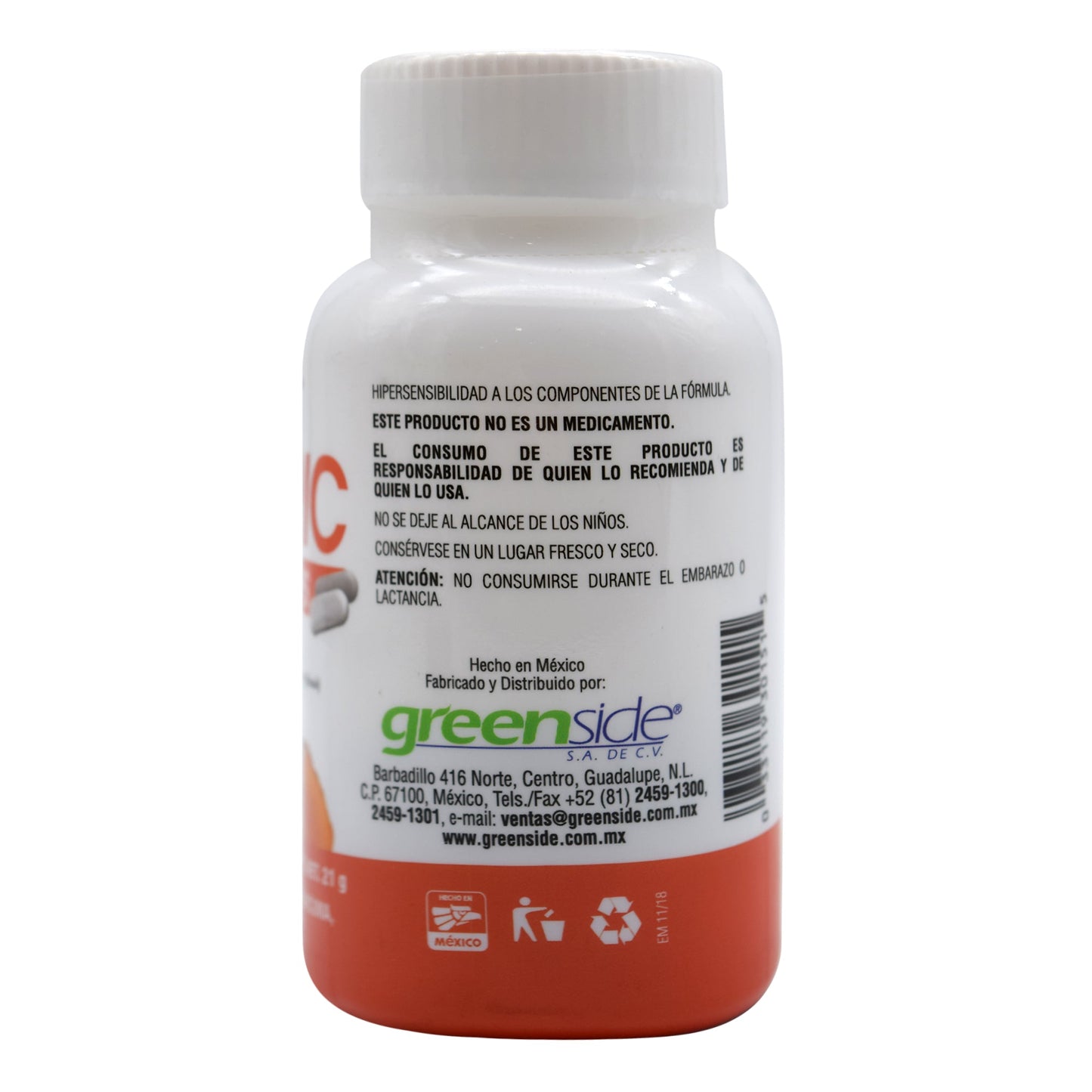 Turmeric 60 Cápsulas (GREENSIDE)