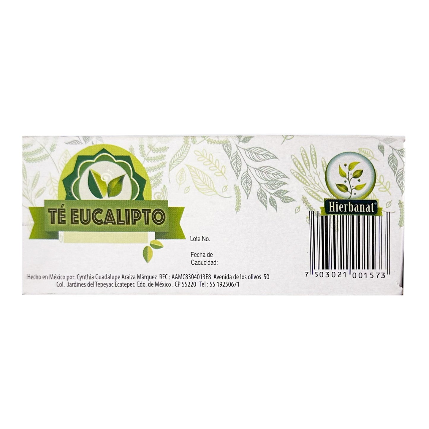 Te Eucalipto 25 Sob (HIERBANAT)