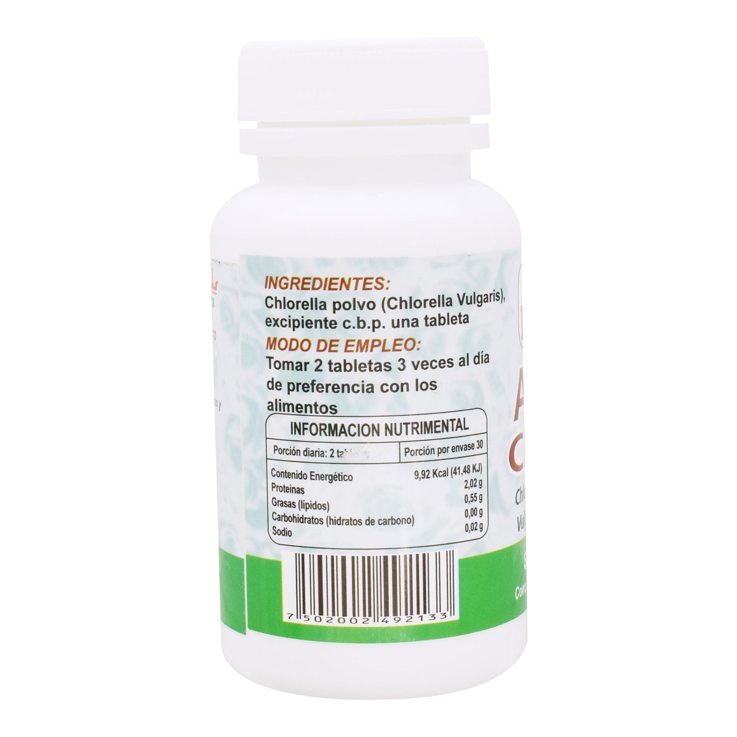 Chlorella 60 Cápsulas (ROYALTY NATURAL)