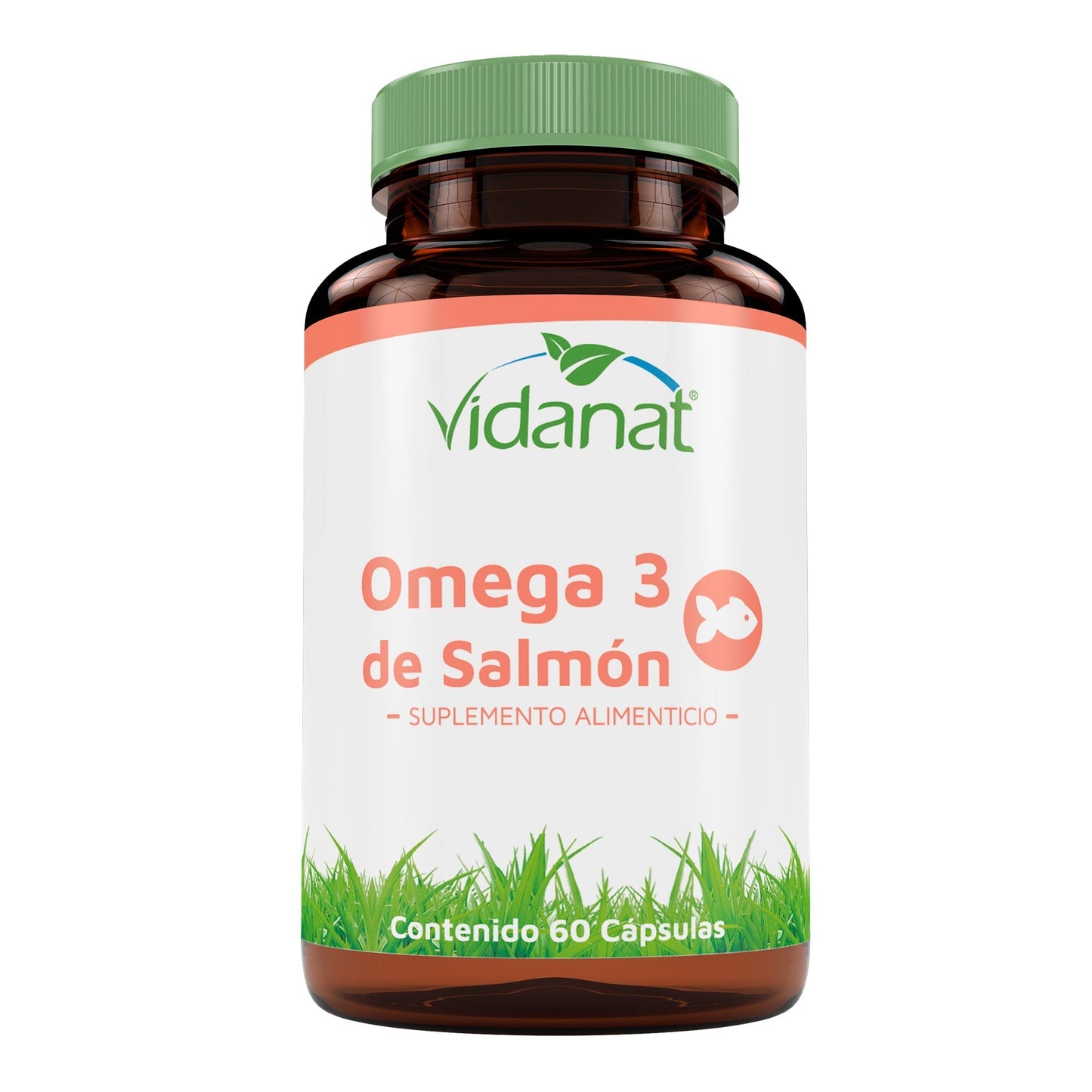 Omega 3 De Salmon 60 Cápsulas (VIDANAT/VITAMINAS)