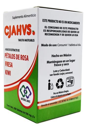 Vitamina C 100 Tabletas (NATURAL JAHVS)