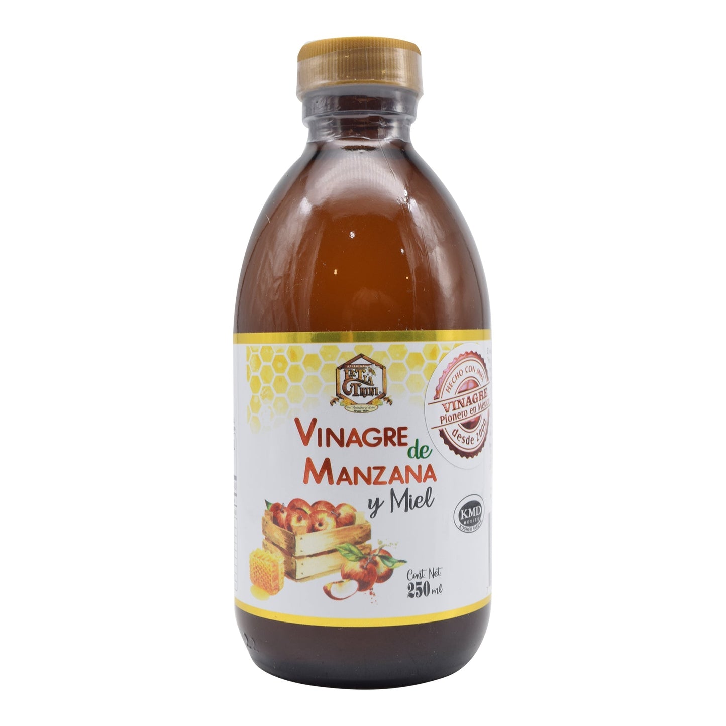 Vinagre De Manzana Y Miel 250 Mililitros (LA TIA TRINI)