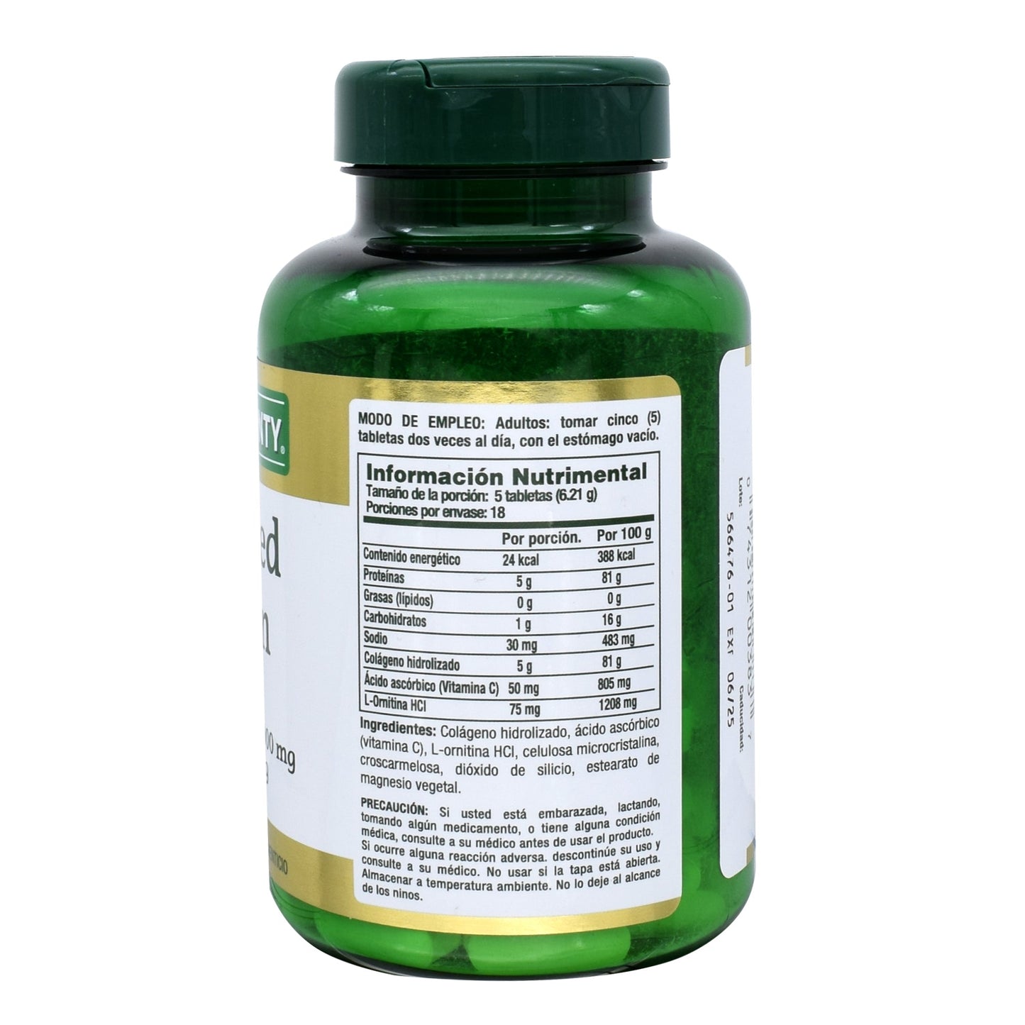 Colageno Vitamina C 90 Tabletas (NATURE´S BOUNTY)