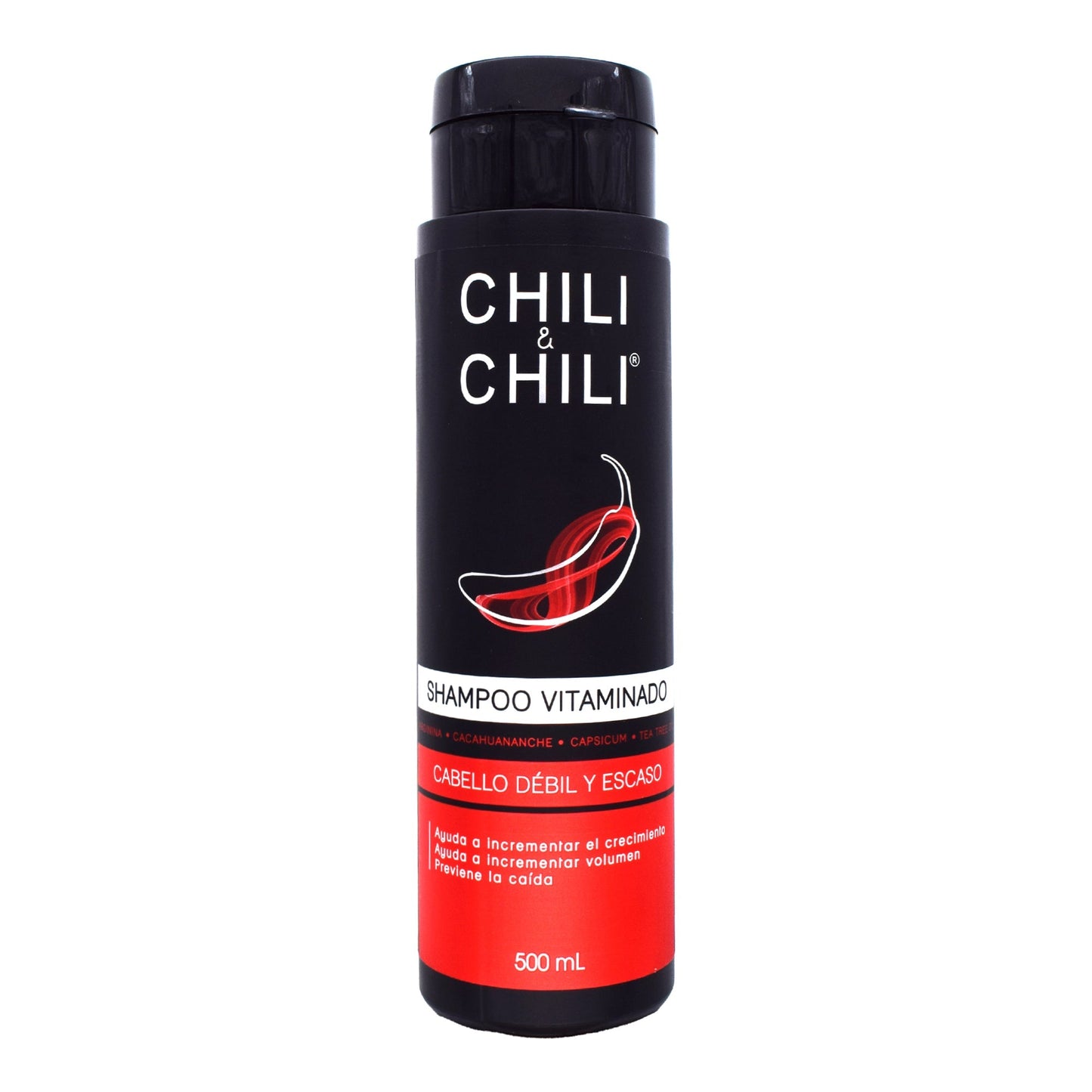 Shampoo Black Con L Arginina (CHILI & CHILI)