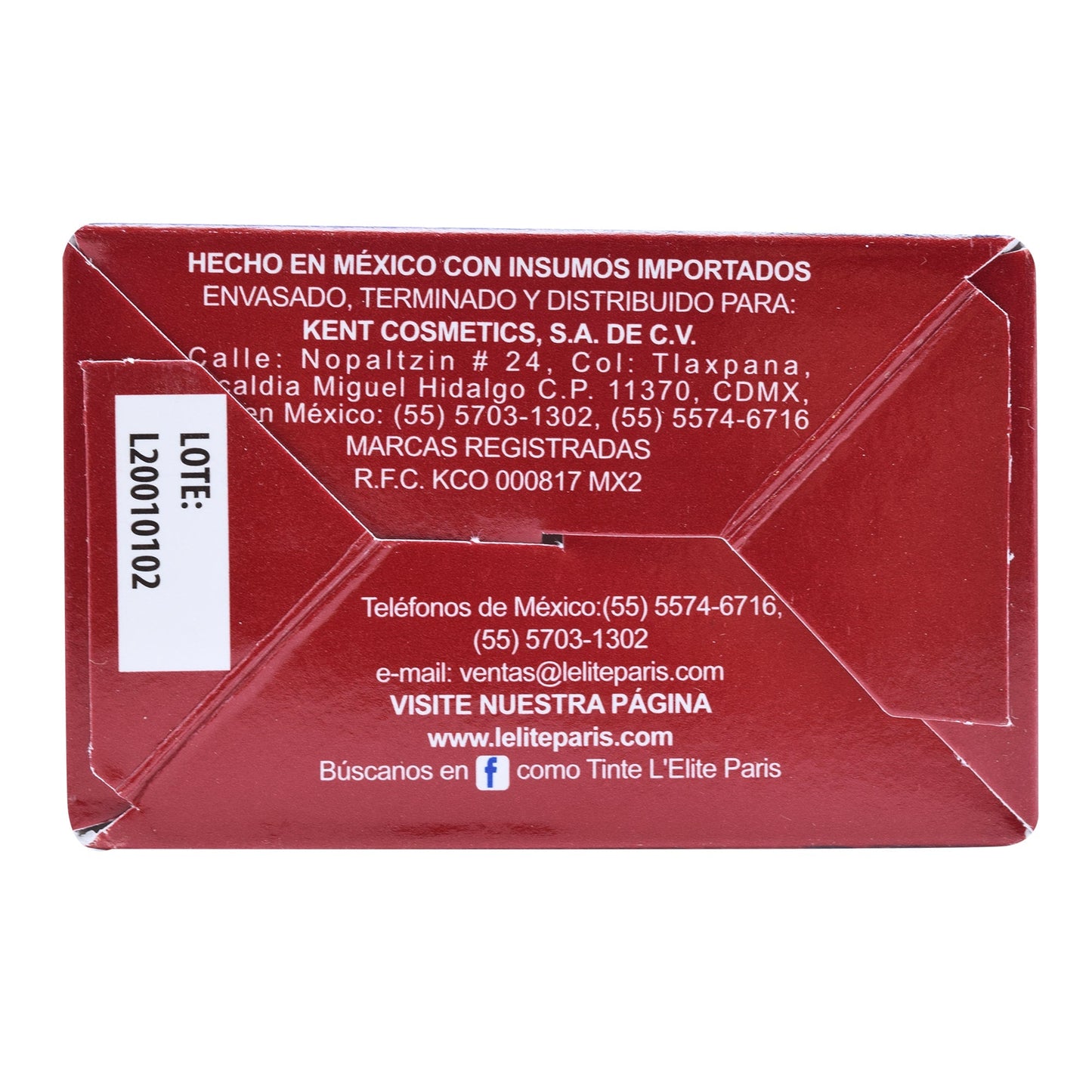 Tinte Castaí±o Mediano Rojizo 10 G (LELITE)