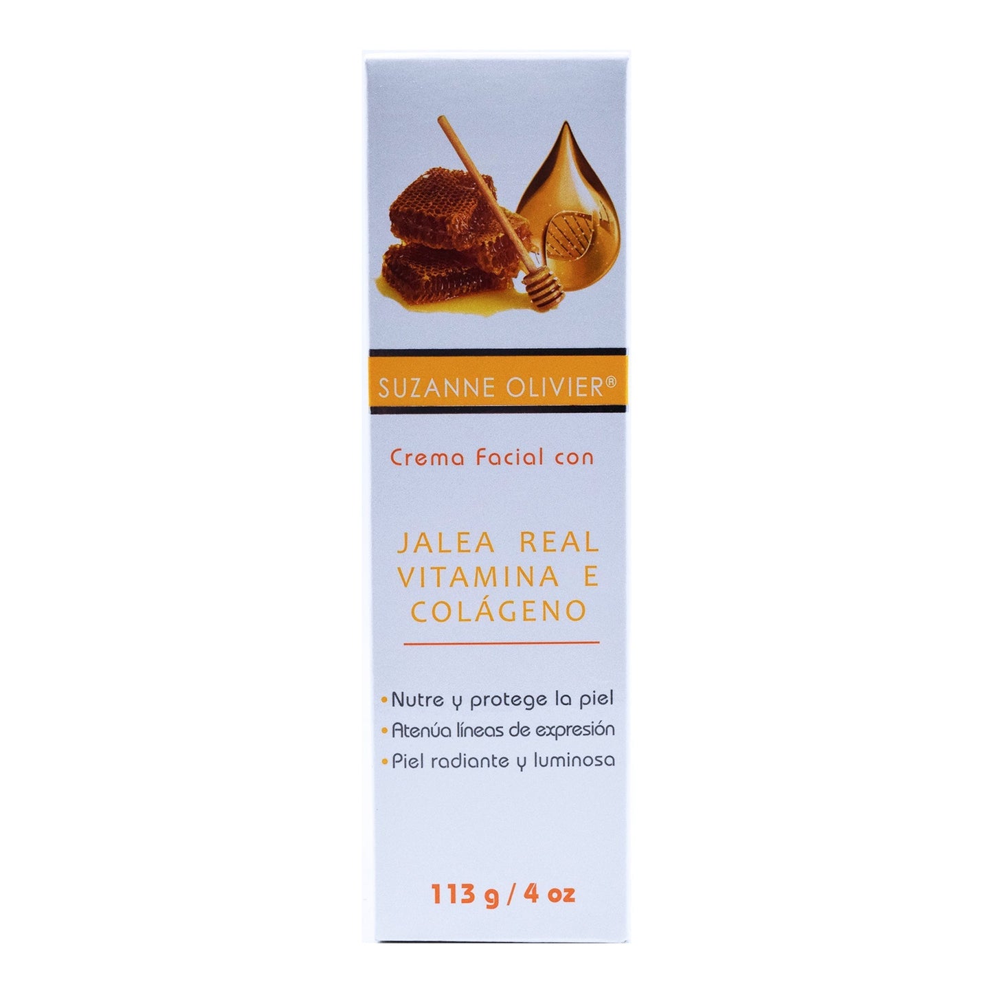 Crema De Jalea Real Con Vitamina E Y Colageno 113 G (SUZANNE OLIVIER)