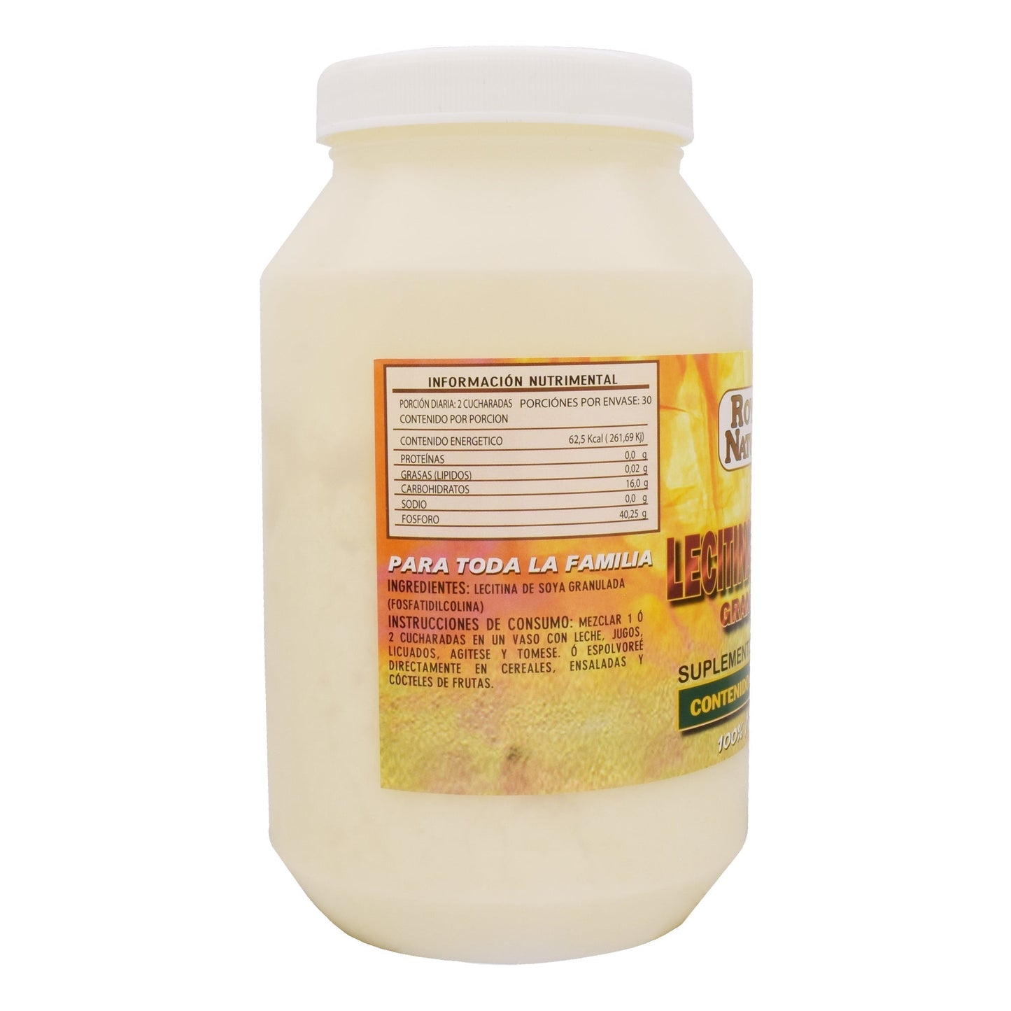 Lecitina De Soya Granulada 500 G (GOLDEN HARVEST)