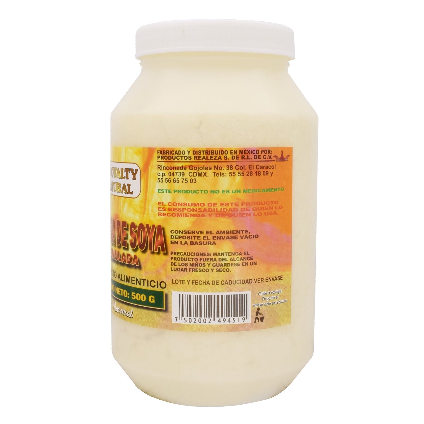 Lecitina De Soya Granulada 500 G (GOLDEN HARVEST)
