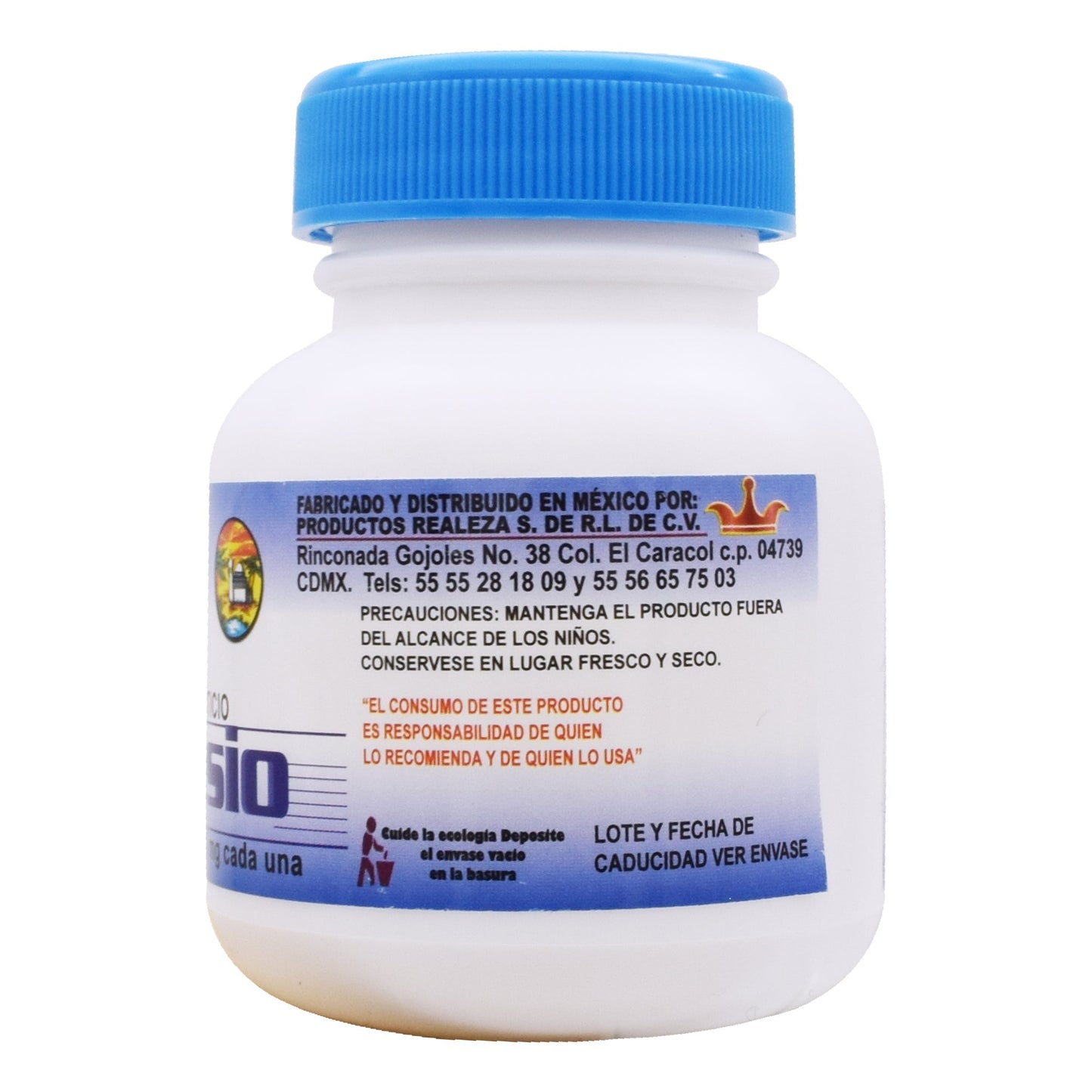Magnesio 60 Cápsulas (RIKET NATURAL)