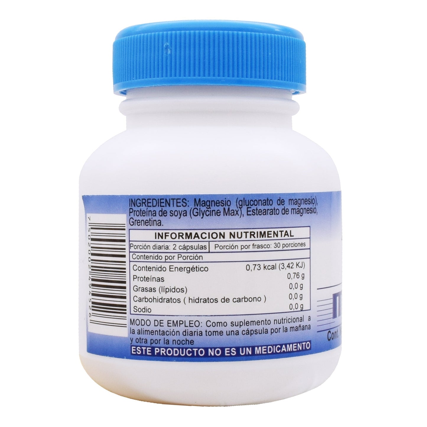 Magnesio 60 Cápsulas (RIKET NATURAL)