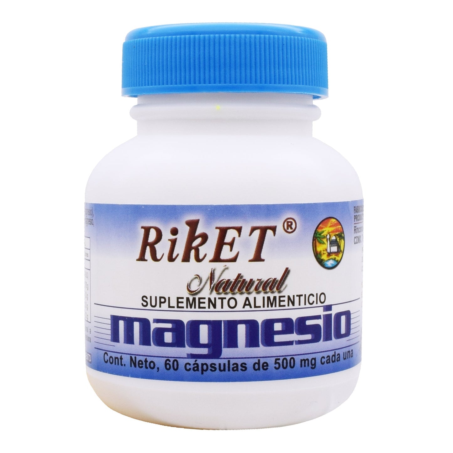 Magnesio 60 Cápsulas (RIKET NATURAL)