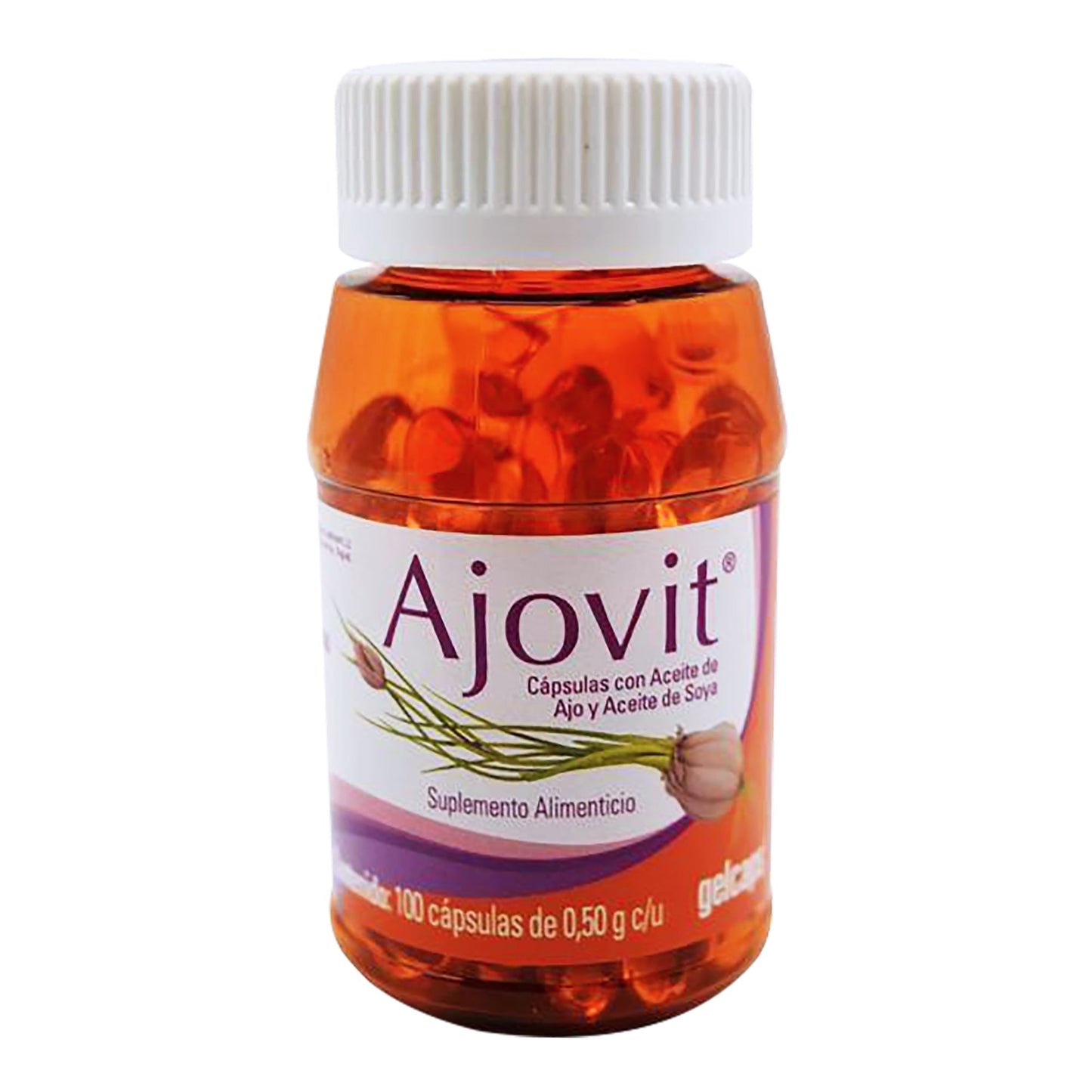 Ajo Ajovit Plus Deodorizado 100 Cápsulas (GELCAPS)