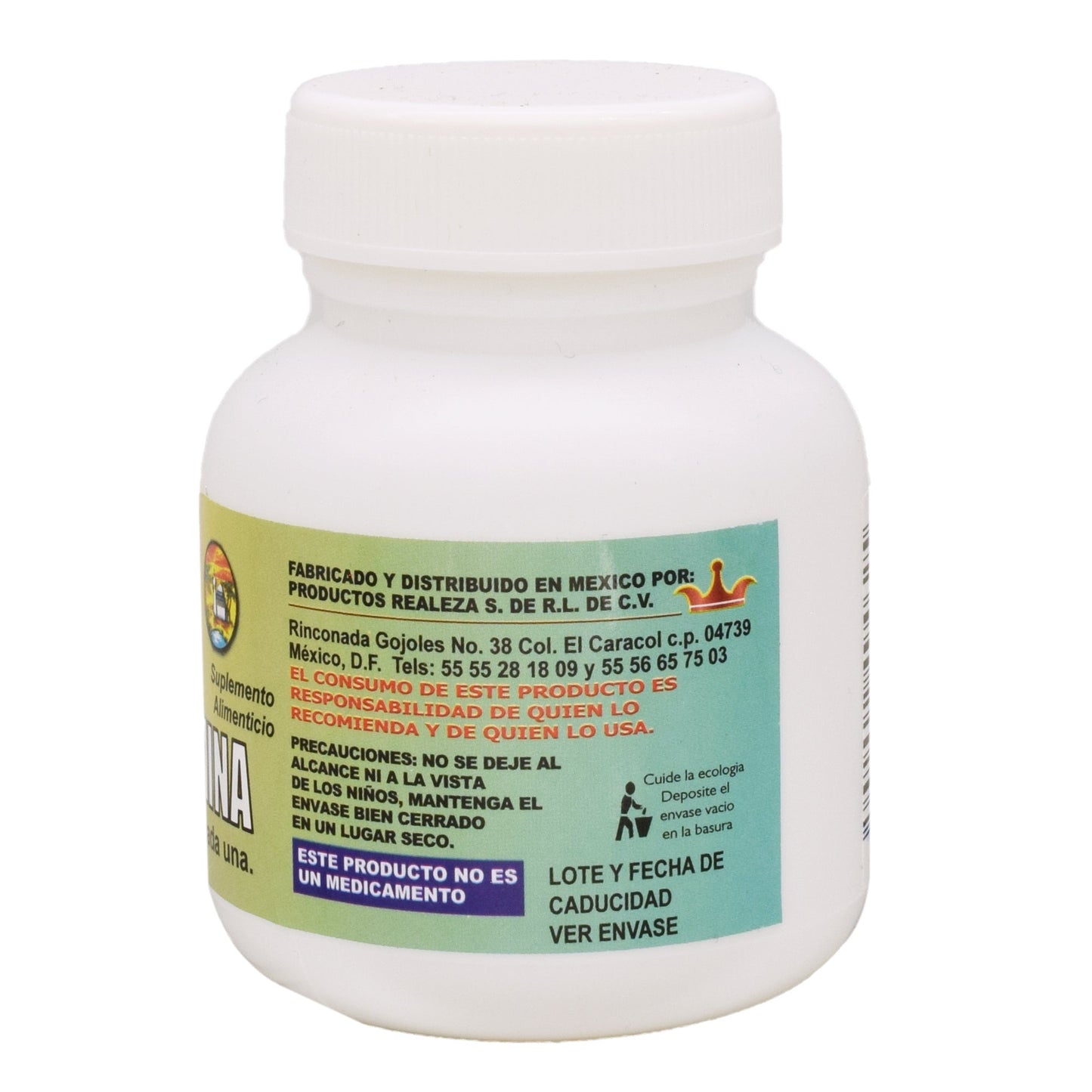 Vitamina B12 Cianocobalamina 100 Miligramos 30 Cápsulas (RIKET NATURAL)