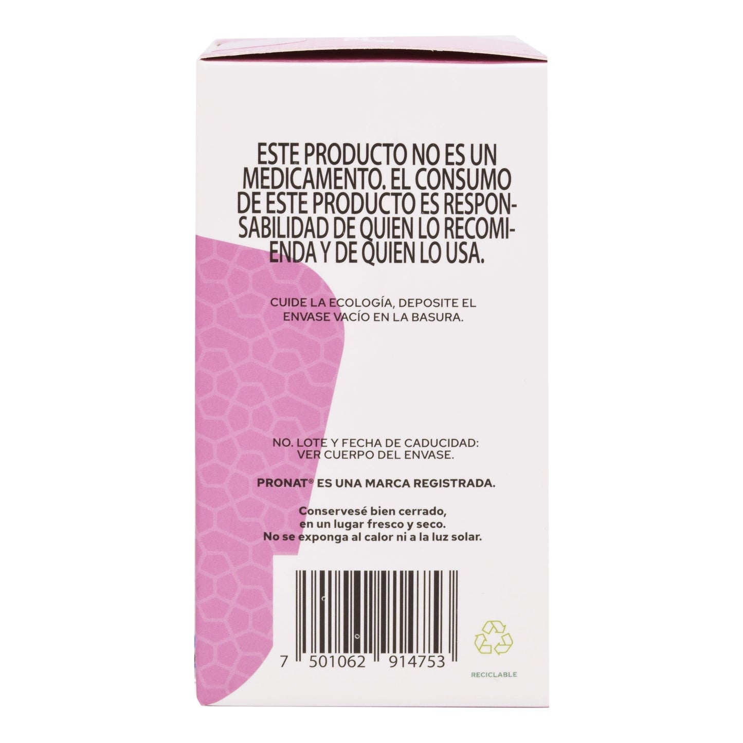 Keratina Biotina 60 Cápsulas (PRONAT)