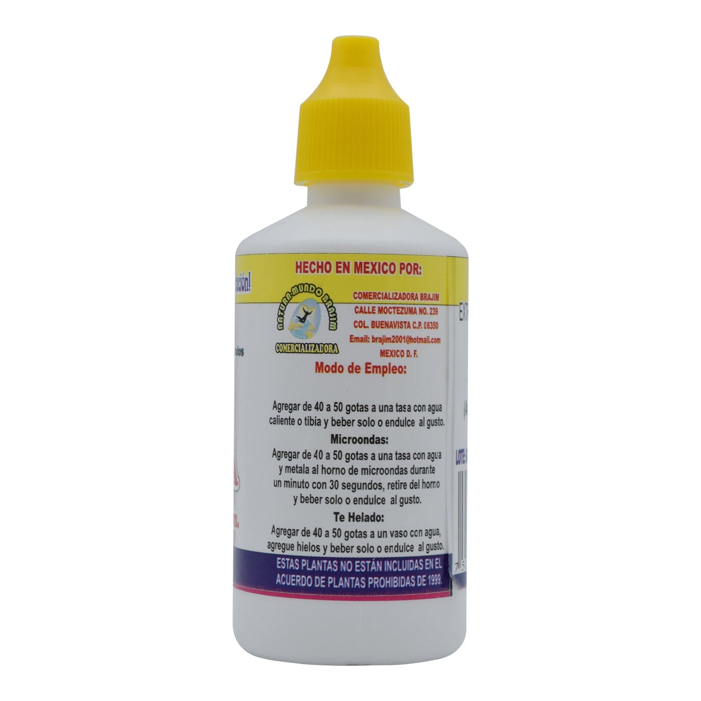 Sabila Extracto 60 Mililitros (NATURA MUNDO BRAJIM)