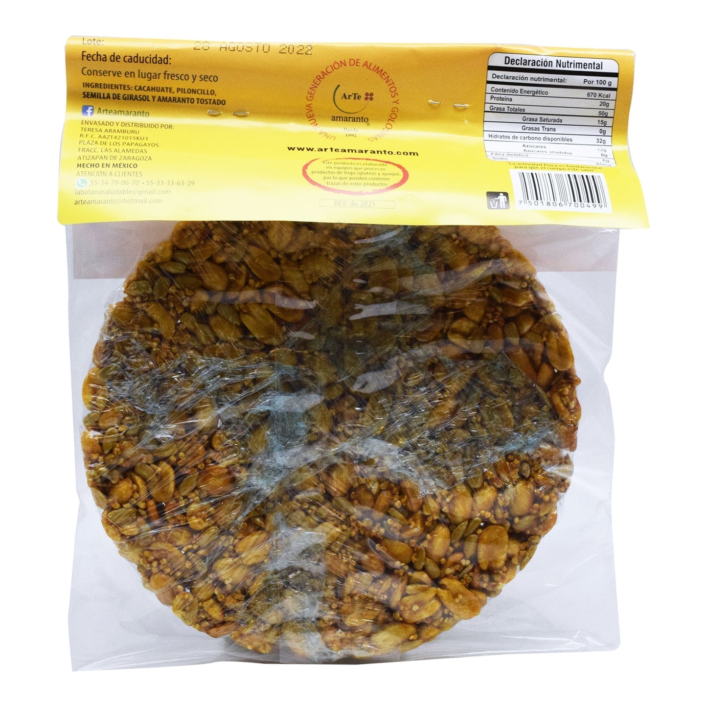 Palanqueta De Girasol (Caja 18) (ARTE AMARANTO)