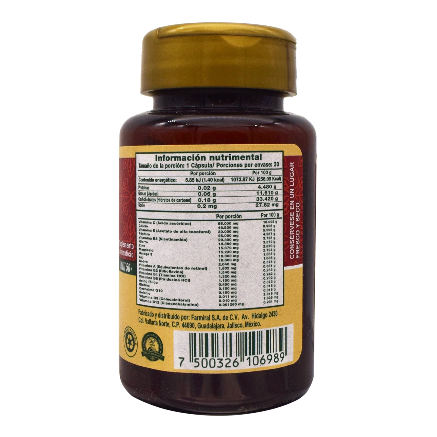 Vitem 3Ra 30 Cápsulas (BIOMIRAL)