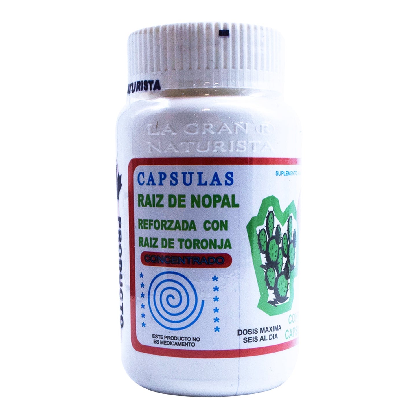 Raiz De Nopal Y Raiz De Toronja 45 Cápsulas (GN + VIDA)