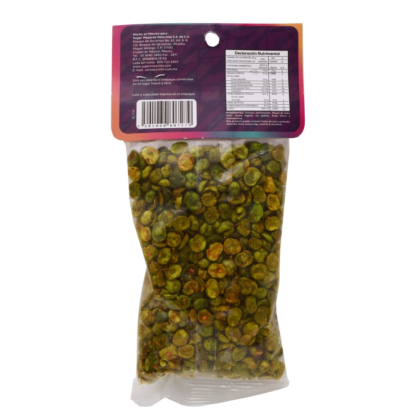 Chicharo Con Chile 100 G (KUKUL NAT)