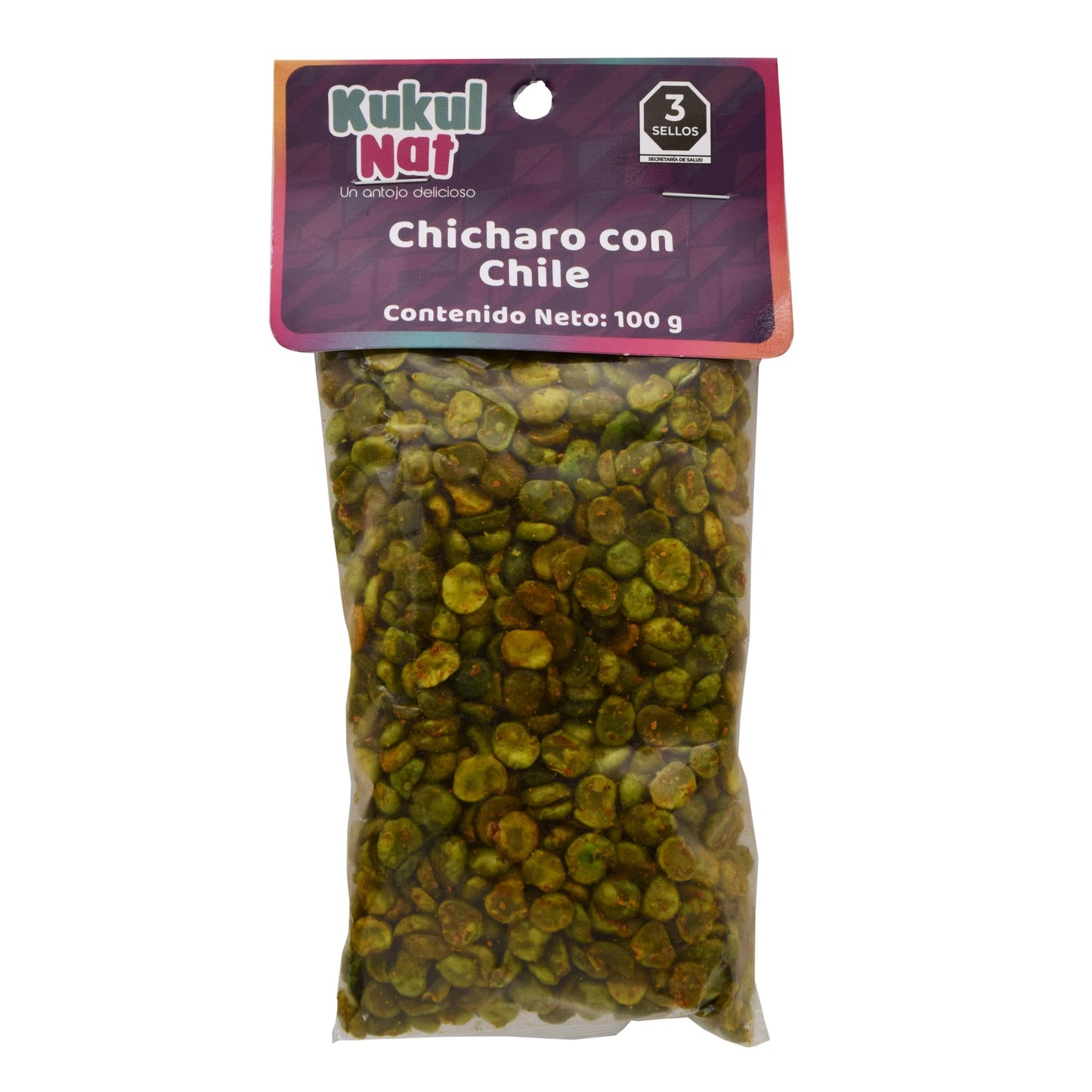 Chicharo Con Chile 100 G (KUKUL NAT)