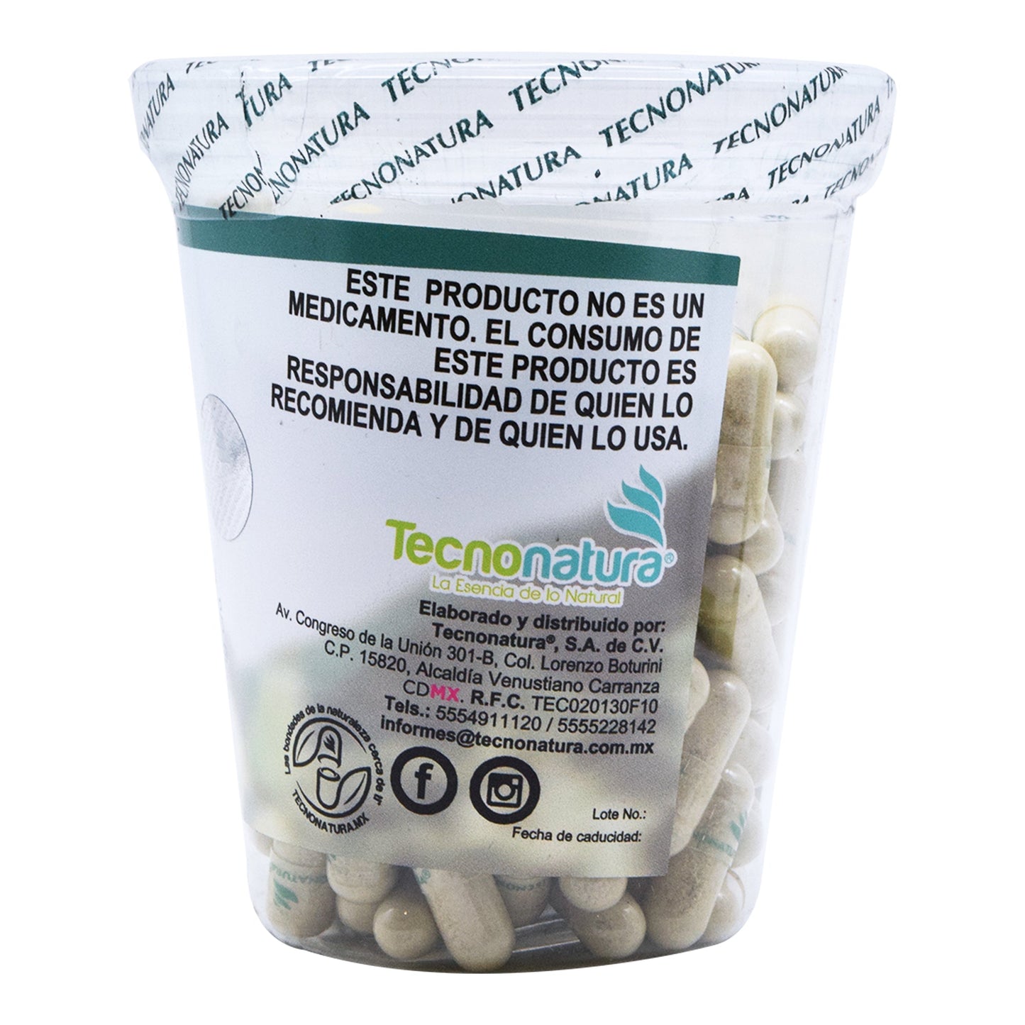 Nopal 150 Cápsulas (TECNONATURA)