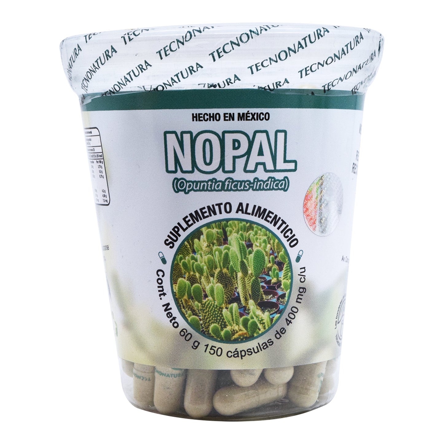 Nopal 150 Cápsulas (TECNONATURA)