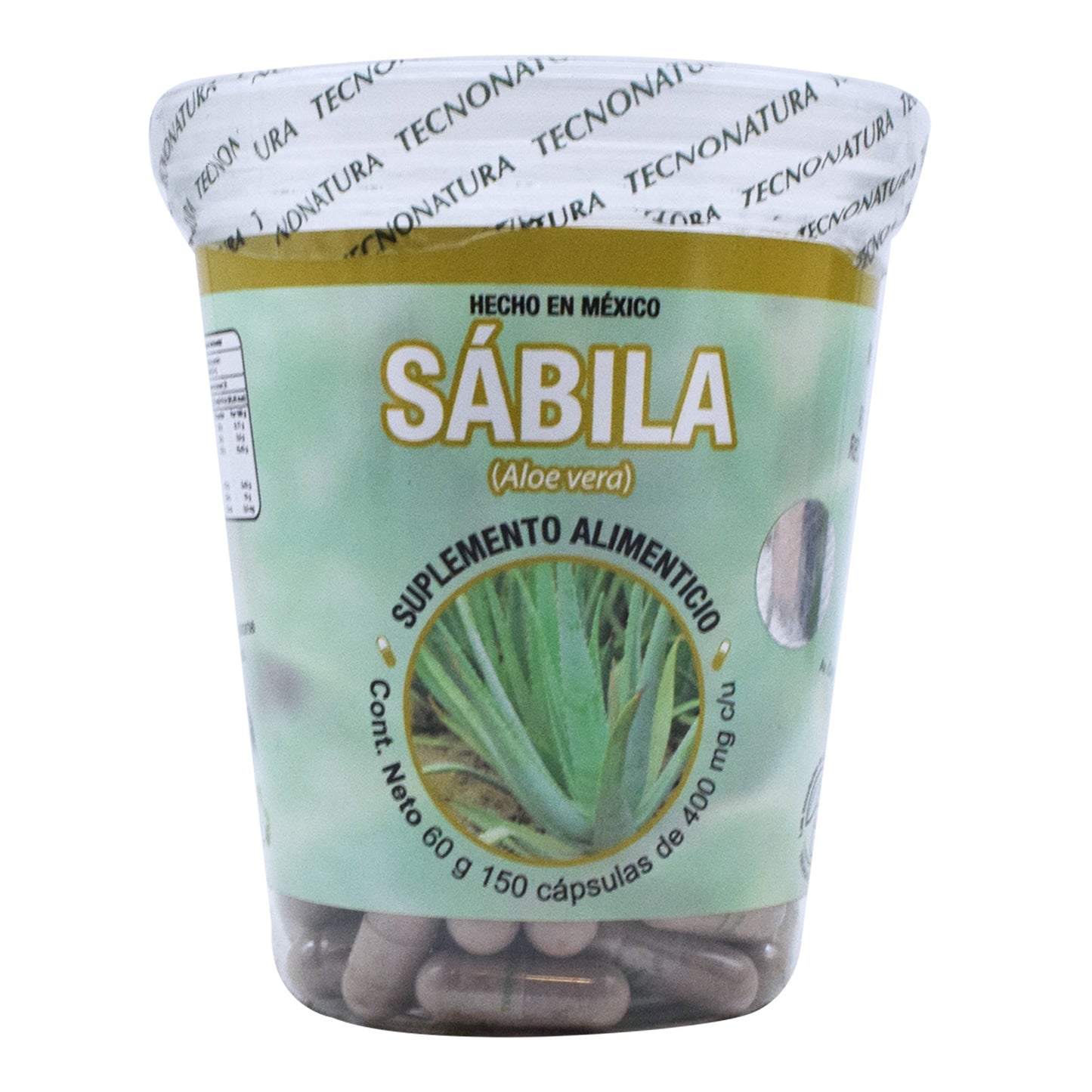 Sabila 150 Cápsulas (TECNONATURA)
