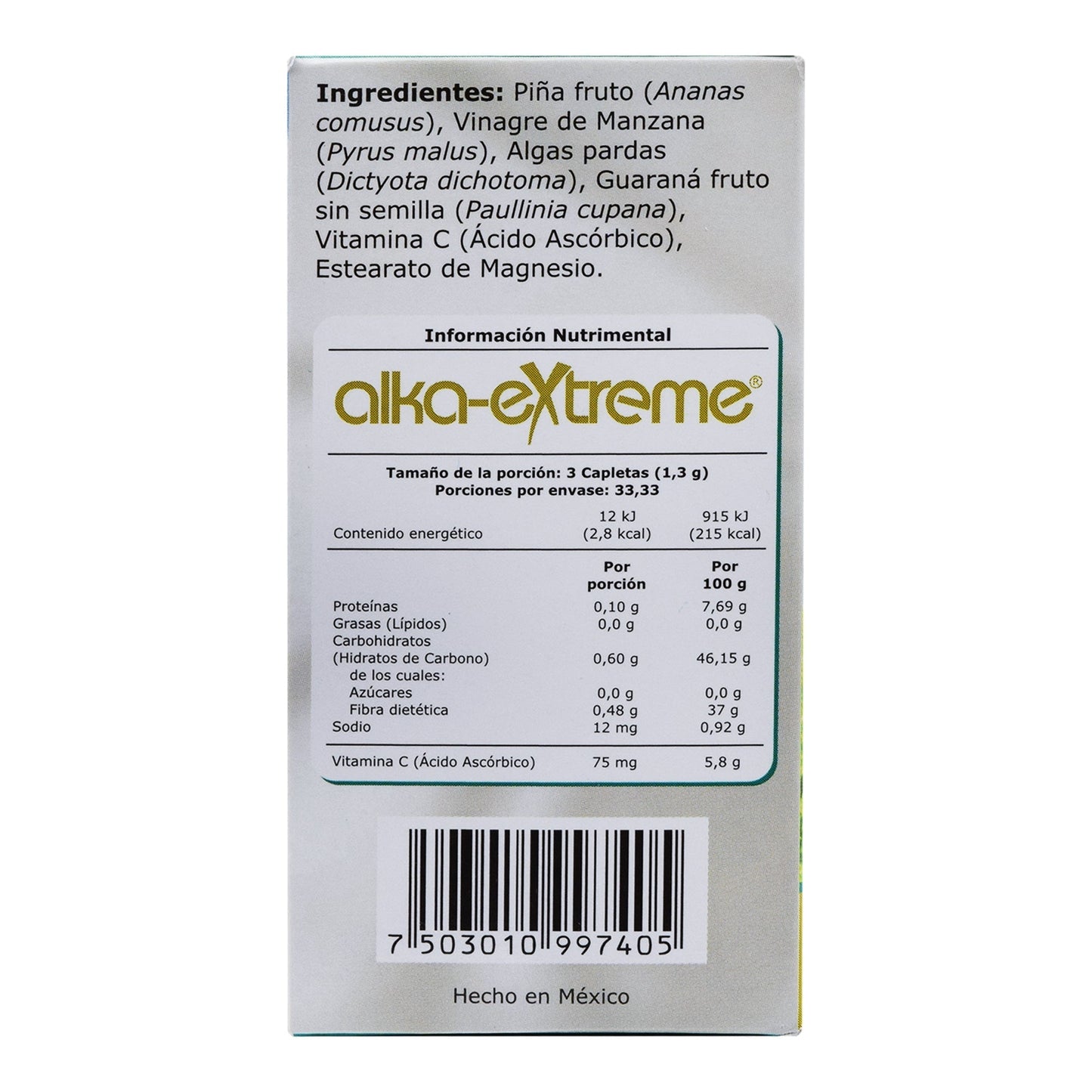 Alka Extreme 100 Capletas (TECNONATURA)