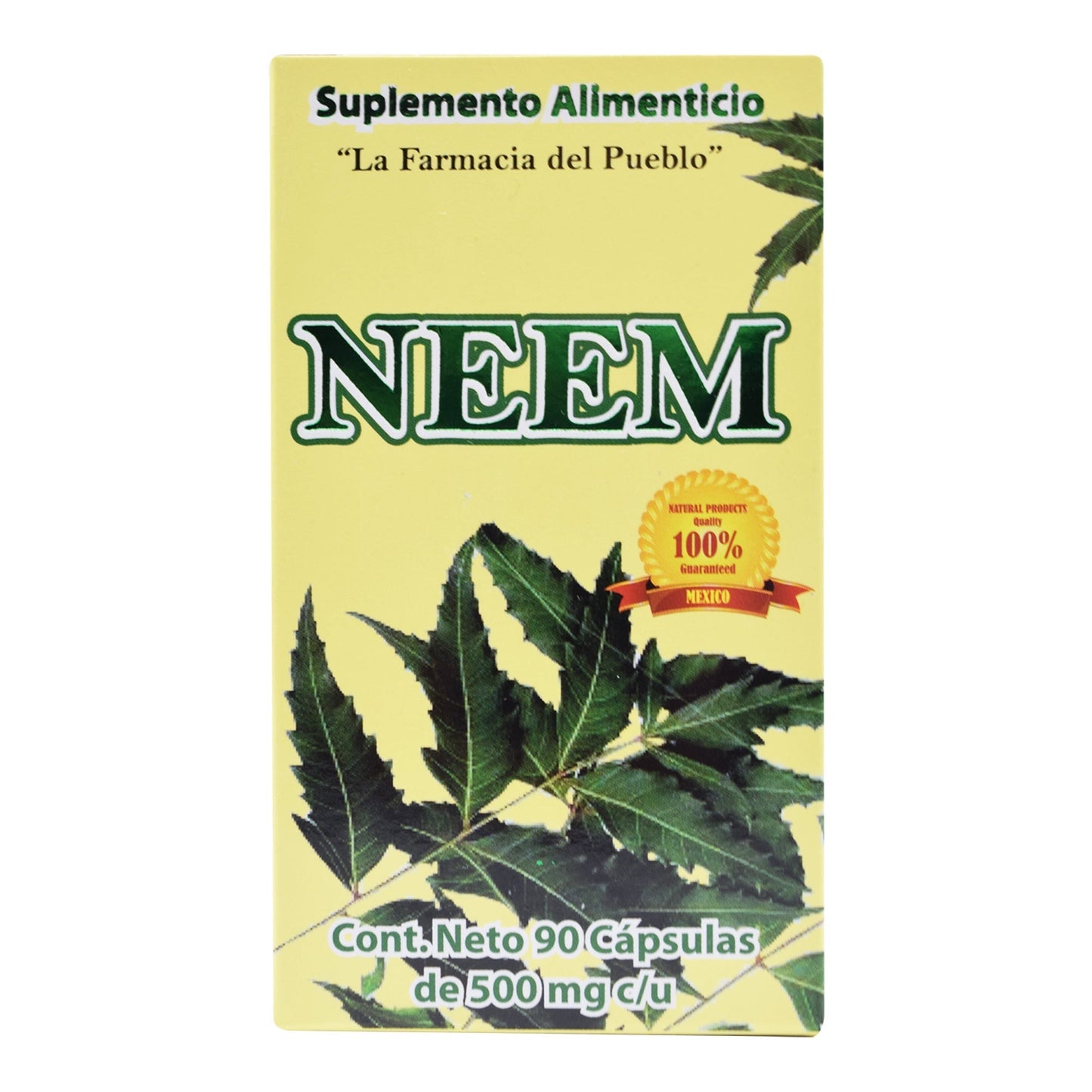 Neem 90 Cápsulas (GCE HEALTH & BEAUTY)