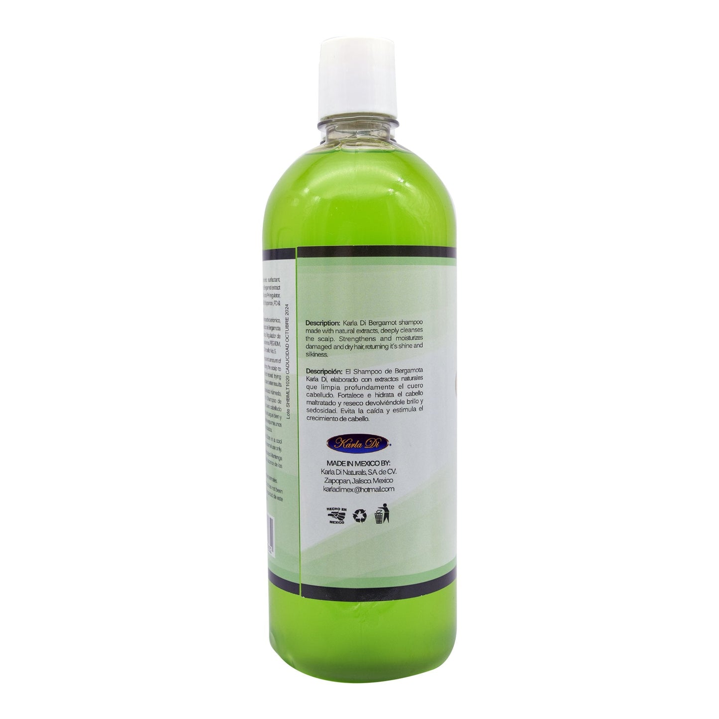 Shampoo Bergamota 1 L (KARLA DI)
