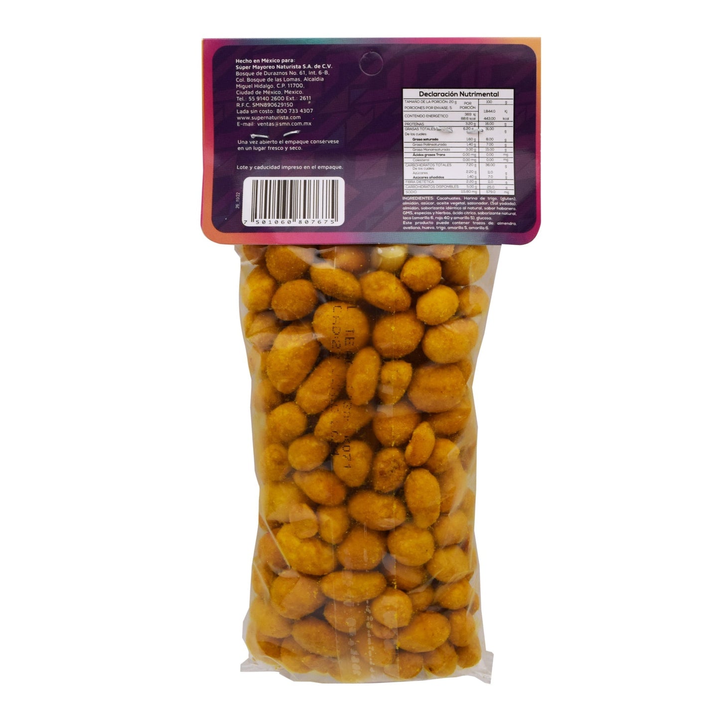 Cacahuate Habanero 100 G (KUKUL NAT)