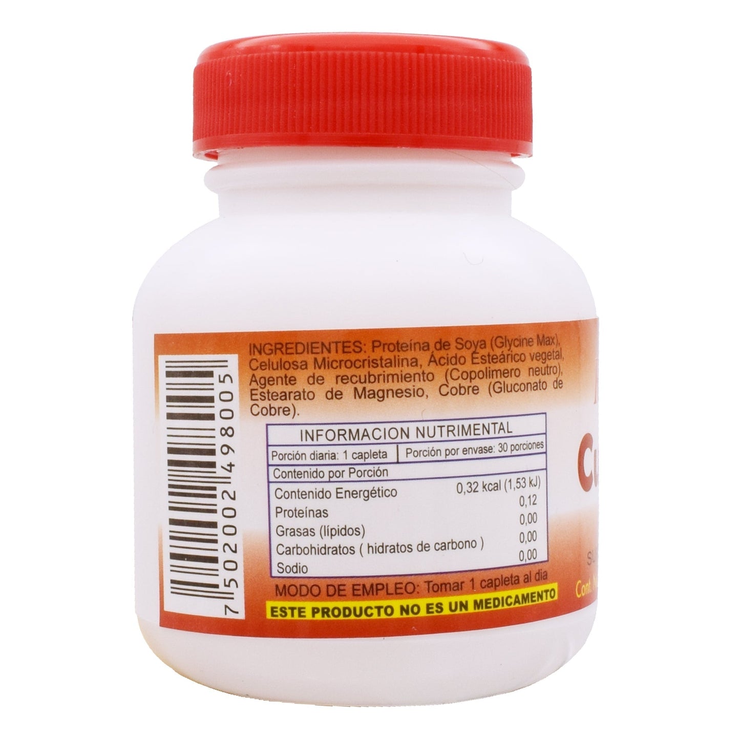 Cobre 30 Cápsulas (RIKET NATURAL)