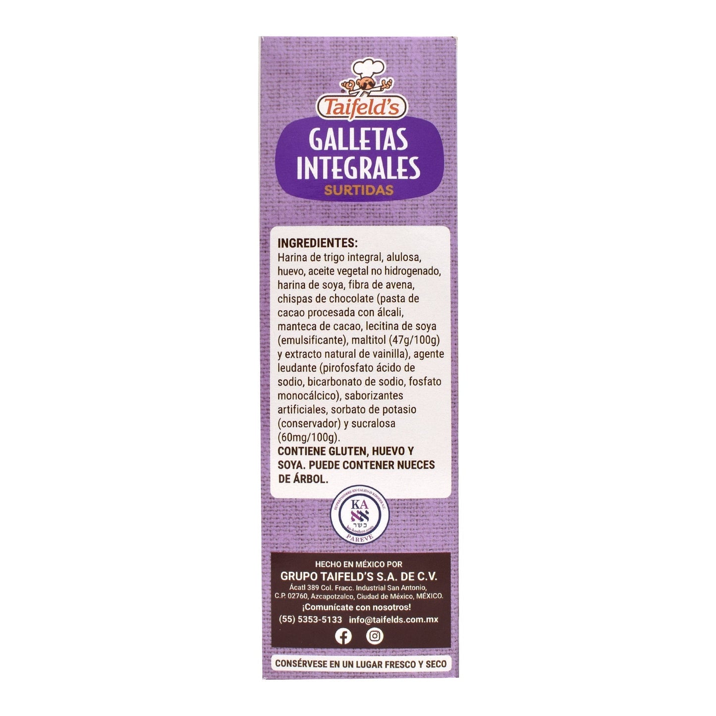 Galletas Integrales Surtidas 200 G (TAIFELDS)
