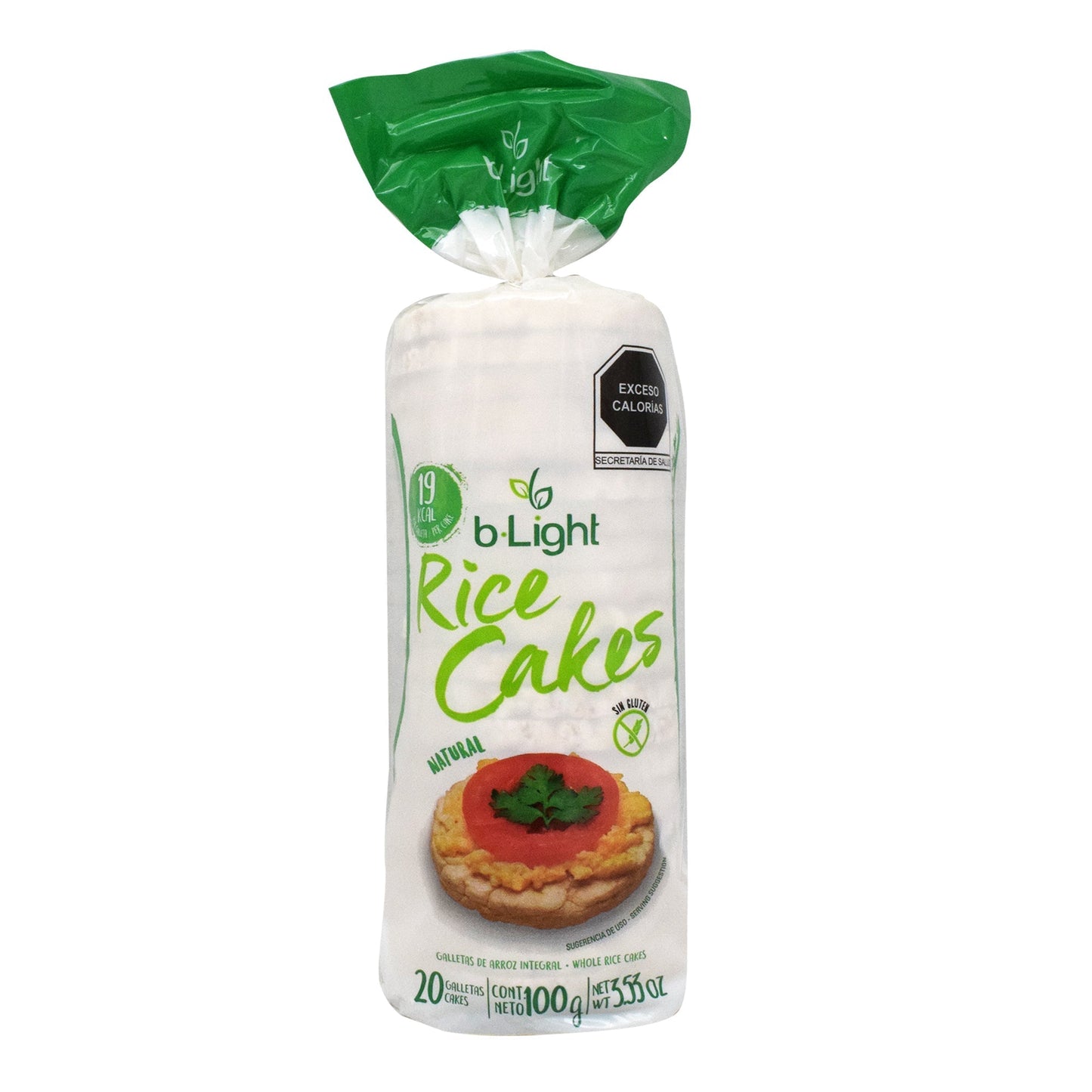 Galleta De Arroz Sab Natural 100 G (B LIGHT)