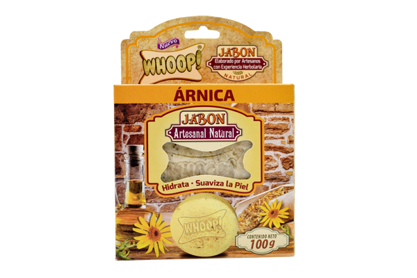 Jabon Artesanal De Arnica 100 G